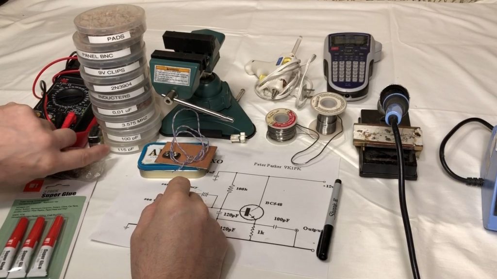 VK3YE Oscillator Parts