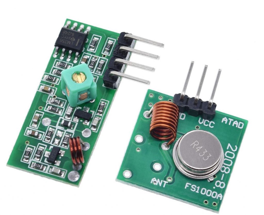 Arduino 433Mhz Transmitter and Receiver