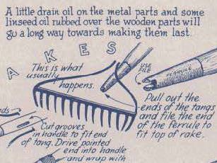 Boy’s Life – 1943-05 – Repairing Garden Implements – W Ben Hunt