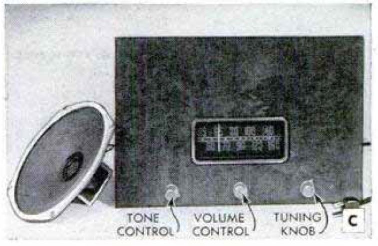 1949 Little Giant TRF Dual-purpose Set for Experimenters Popular Mechanics March 1949