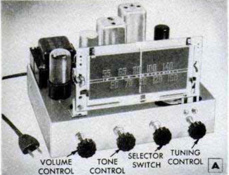 1953 Little Giant Hi-fidelity AM Superheterodyne Tuner Popular Mechanics March 1953 