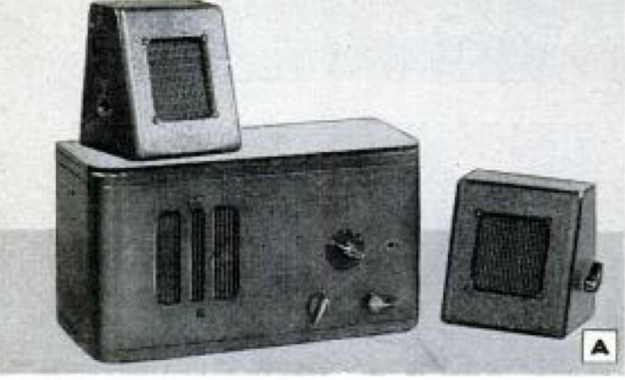 1954 Little Giant Low-cost Multistation Intercom System Popular Mechanics March 1954