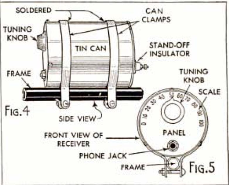 Big-Town Bike Receiver - Crystal Set 1943-12