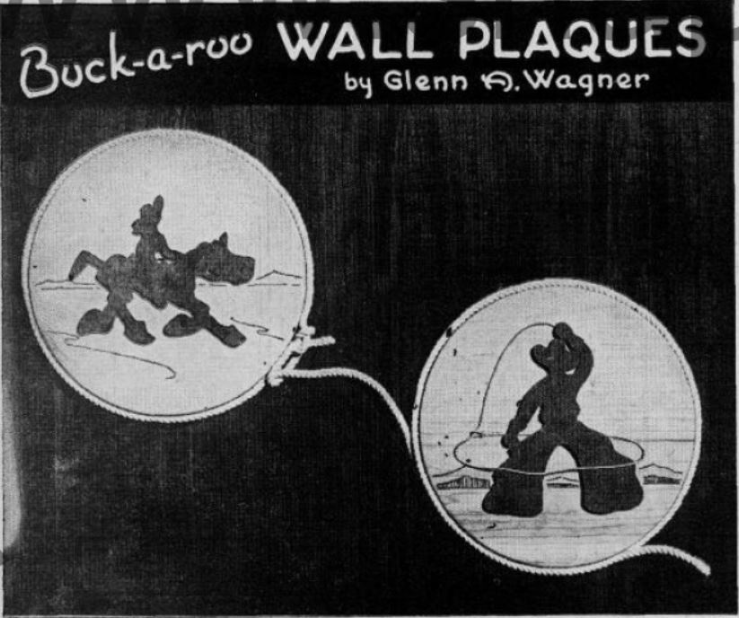 Boy's Life - 1948-08 - Buckaroo Wall Placques