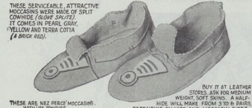 Boy's Life - 1948-09 - Indian Moccasins - Lone Eagle
