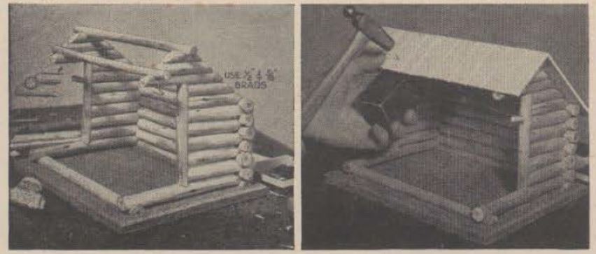 Boy's Life - 1949-06 - Adirondack Shelter Catch all for Dad - Ben Hunt