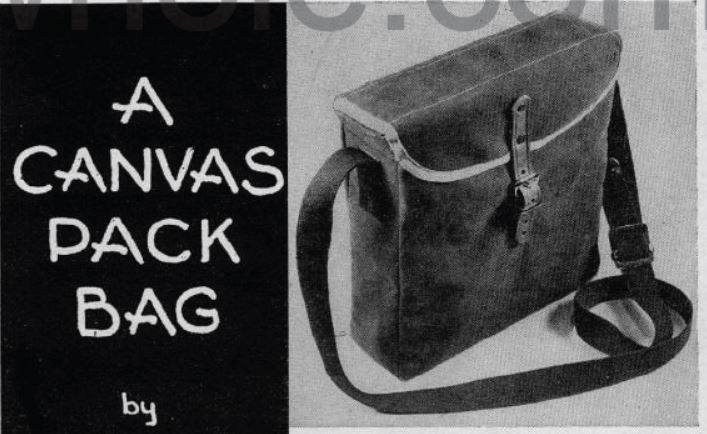 Boy's Life - 1949-09 - A Canvas Pack Bag - Glenn Wagne