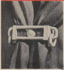 Boy's Life - 1951-12 - Neckerchief Slide of the Month - Ball in Cage