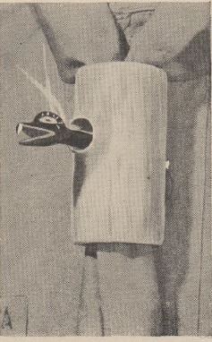 Boy's Life - 1954-08 - Neckerchief Slide of the Month - Key Key Bird - Whittlin Jim