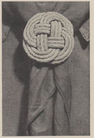 Boy's Life - 1954-10 - Neckerchief Slide of the Month - Sailors Rosette - Whittlin Jim