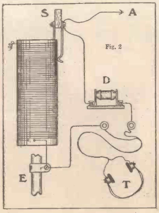 How to Make a No Control Crystal Set - Popular Wireless November 1924