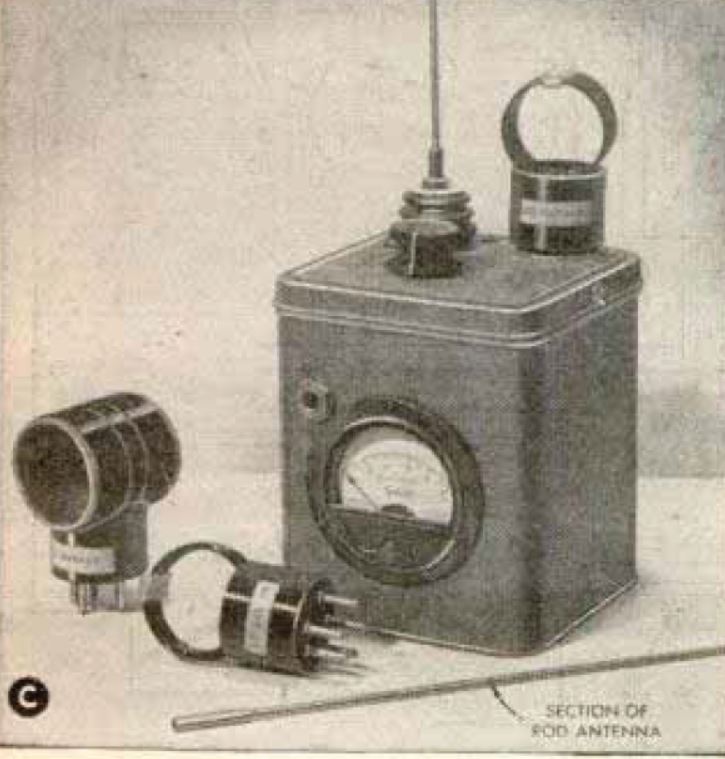 Tea Can Field Strength Meter and Monitor 1947-03