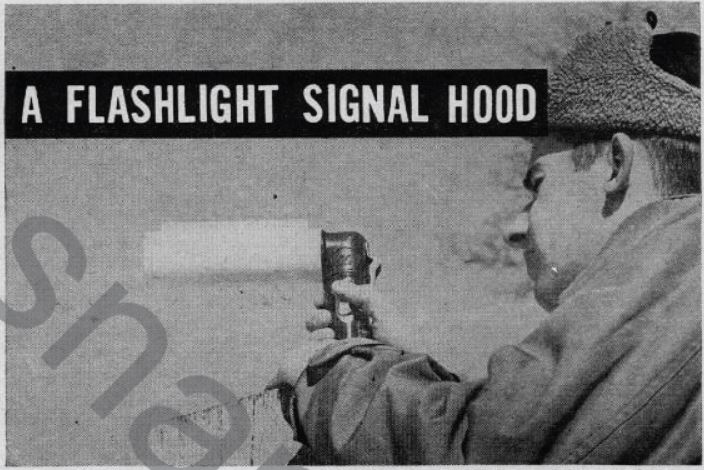 Boy's Life - 1950-01 - Flashlight Signal Hood - Glenn Wagner