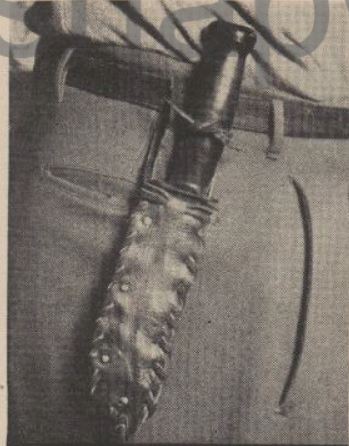 Boy's Life - 1950-09 - How to Make Your Own Sheath for a Knife and Axe - Lone Eagle