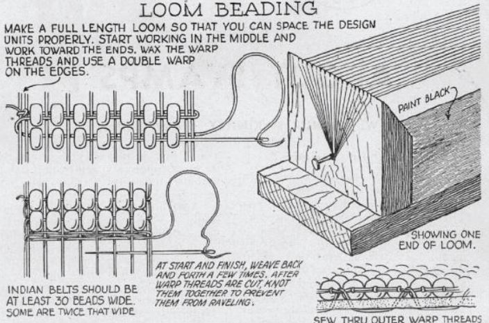 Boy's Life - 1951-04 - Beeded Indian Belts - Ben Hunt