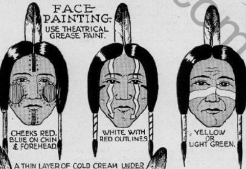 Boy's Life - 1951-04 - Indian Face Makeup-Lone Eagles