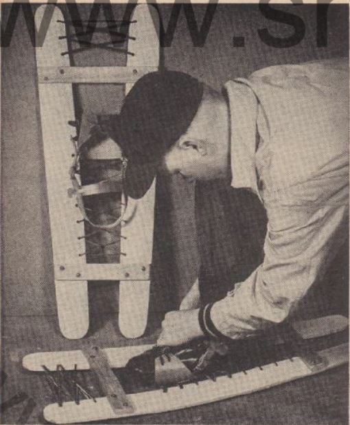 Boy's Life - 1951-01 - Barrel Stave Snowshoes - Glenn Wagner