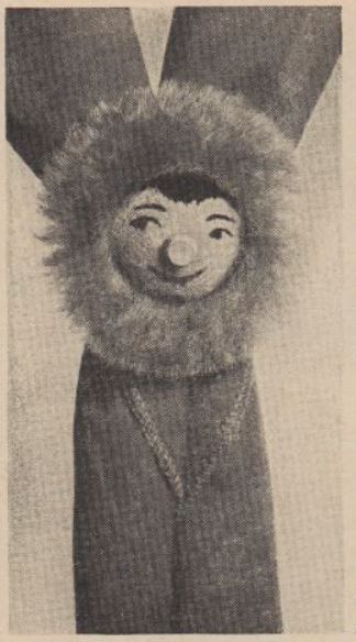 Boy's Life - 1958-12 - Neckerchief Slide of the Month - Little Eskimo