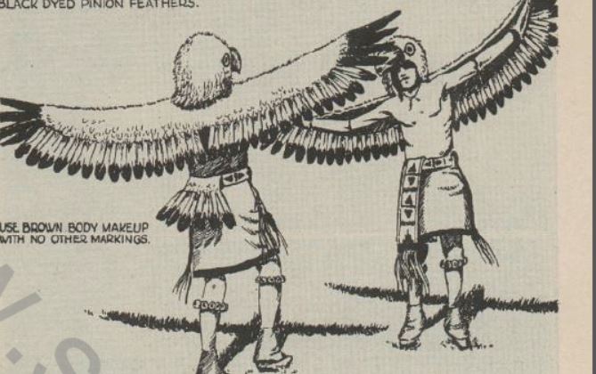 Boy's Life - 1953-09 - Eagle Dance Costume - Lone Eagle