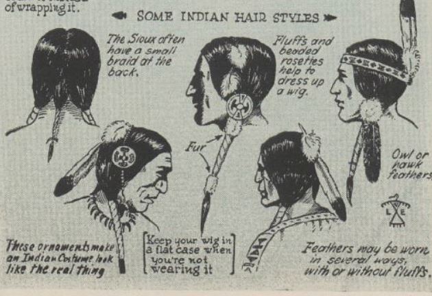 Boy's Life - 1955-02 - Indian Wigs - Lone Wolf