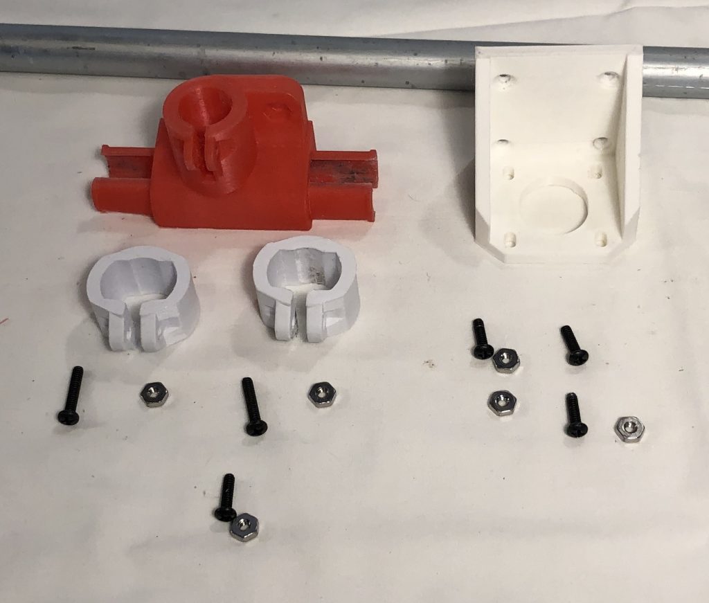 Piper 1v2 3D Printer Left Z Support Parts