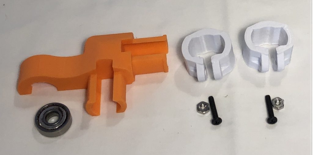 Piper 1v2 3D Printer Top Right Corner Z Support Parts