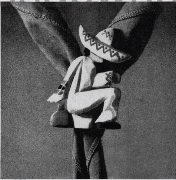 Boy's LIfe - 1965-06 - Neckerchief Slide of the Month - Siesta Slide - Whittling Jim