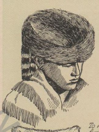 Boy's Life - 1957-11 - Coon Skin Cap - Ben Hunt