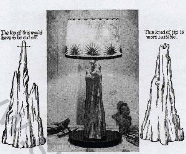 Boy's Life - 1959-04 - Cypress Knee Lamp - Ben Hunt