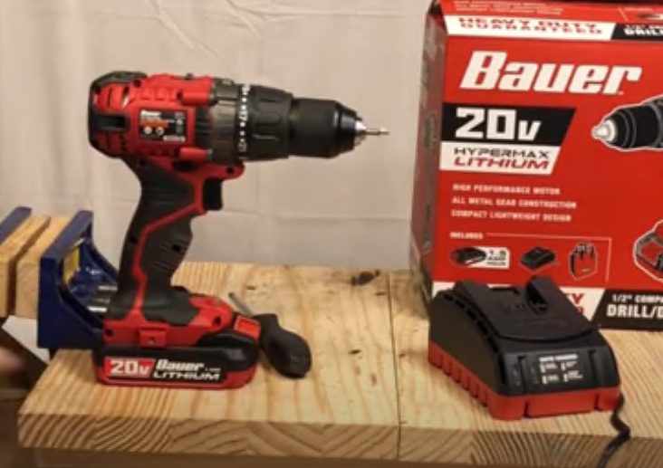 Harbor Freight Bauer 20v Drill Driver and Bauer Battery Options Review