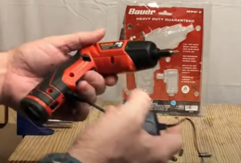 Harbor Freight Bauer 4 Volt Mini Driver Review