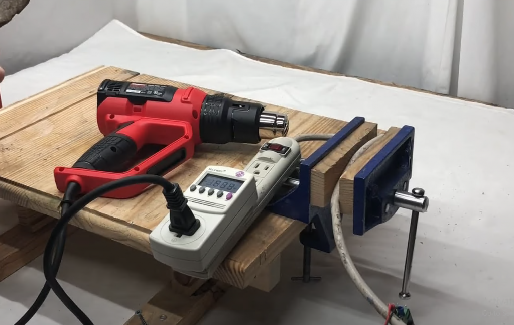 Harbor Freight Bauer 1600 Watt Heat Gun Test and Review