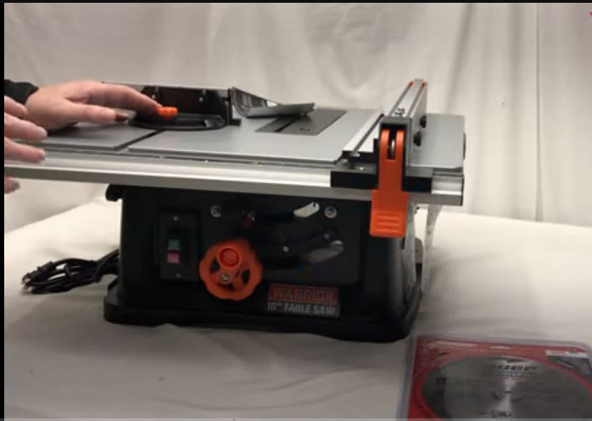 Harbor Freight Warrior 10 Inch Table Saw Review