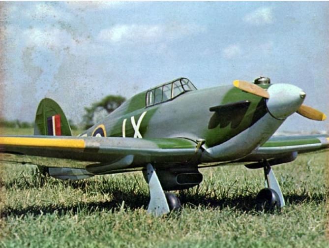 Hawker Hurricane plans on outerzone.co.uk
