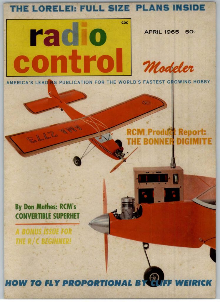 RCM 1965 April Magazine Issue with Index