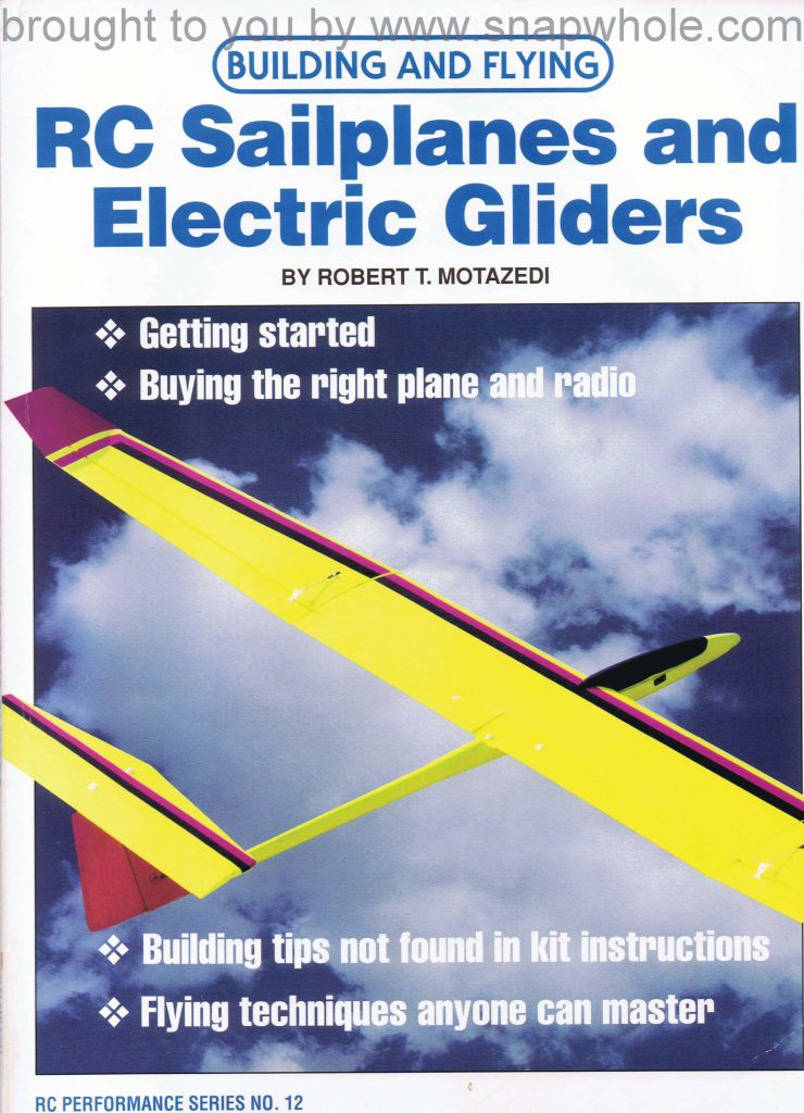 Building and Flying RC Sailplanes and Electric Gliders