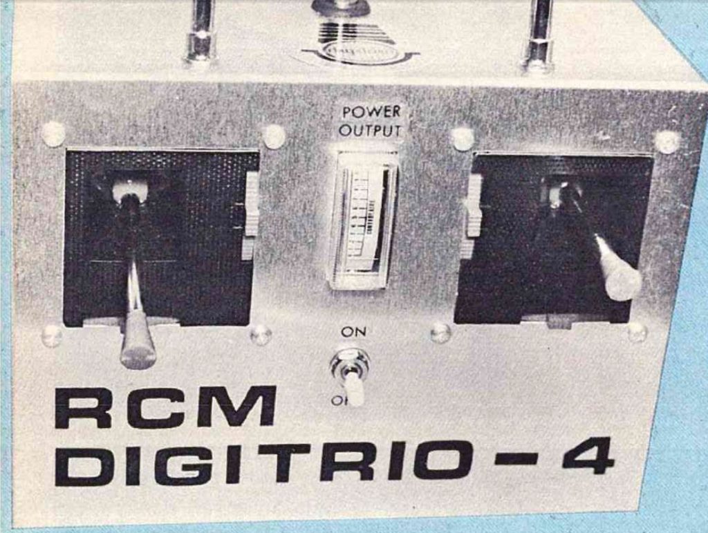 RCM 1966-08 - RCM Digitrio-4 -4 Channel Operation I