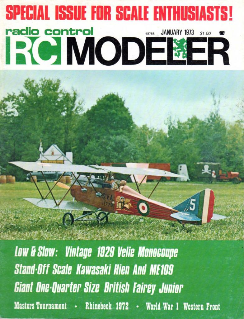 RCM 1973 January Magazine Issue with Index