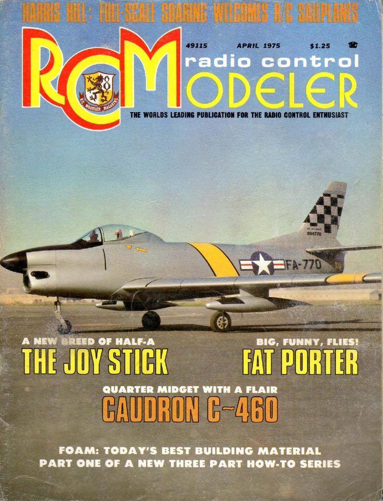 RCM 1975 April Magazine Issue with Index