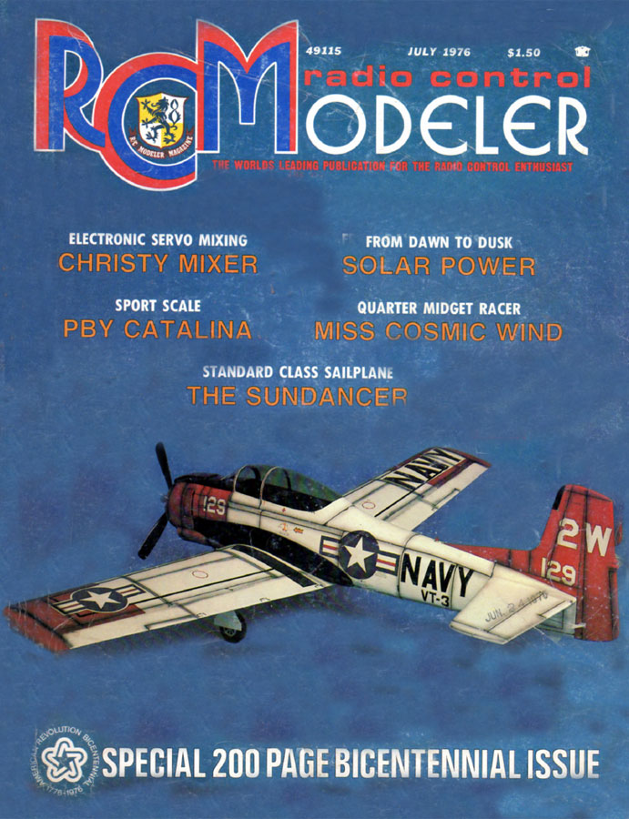 RCM 1976 July Magazine Issue with Index