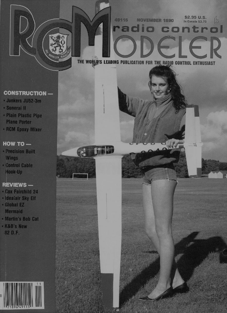 RCM 1990 November Magazine Issue with Index