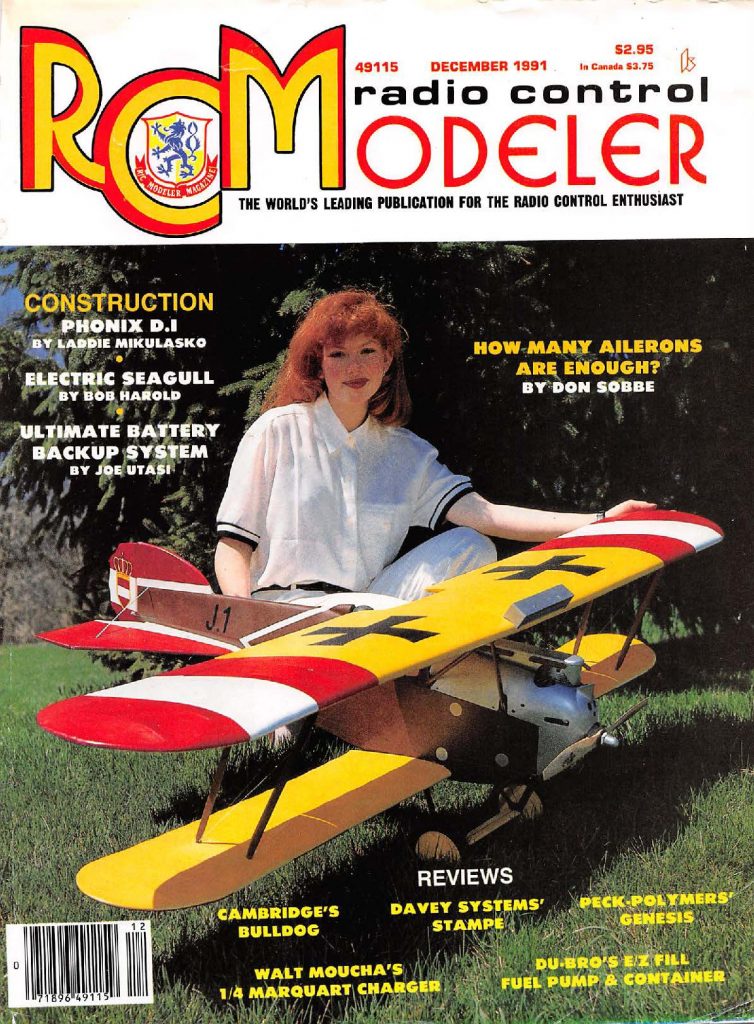 RCM 1991 December Magazine Issue with Index