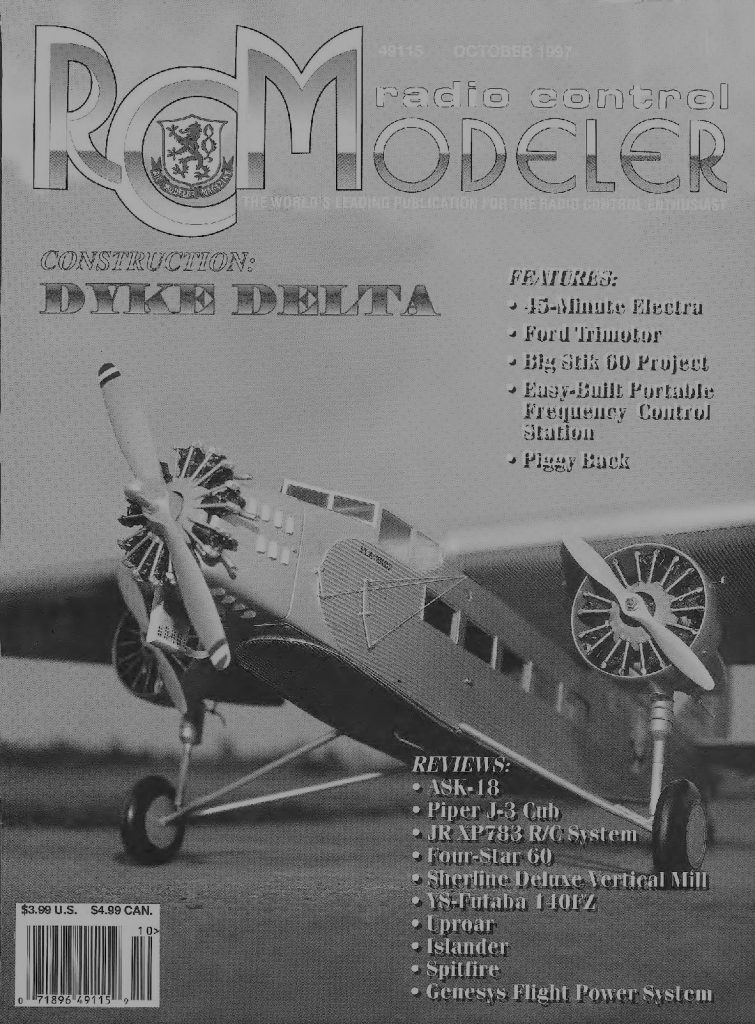 RCM 1997 October Magazine Issue with Index