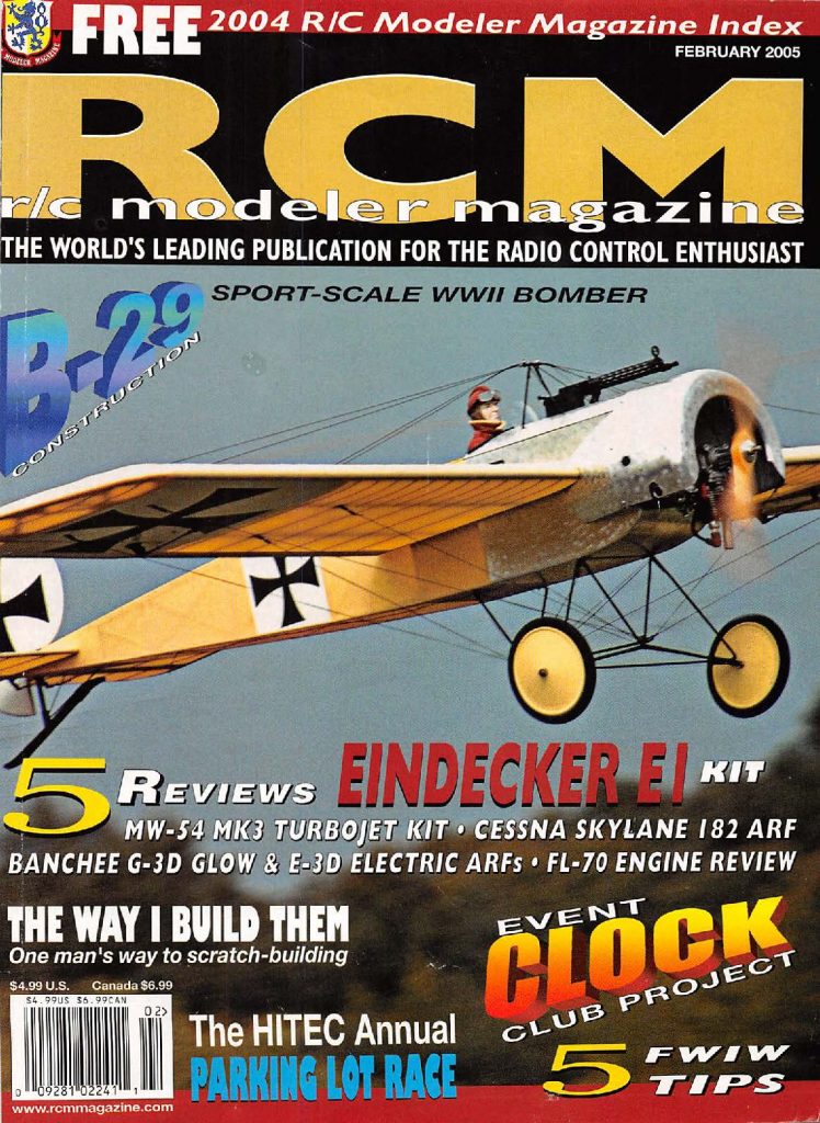 RCM 2005 February Magazine Issue with Index