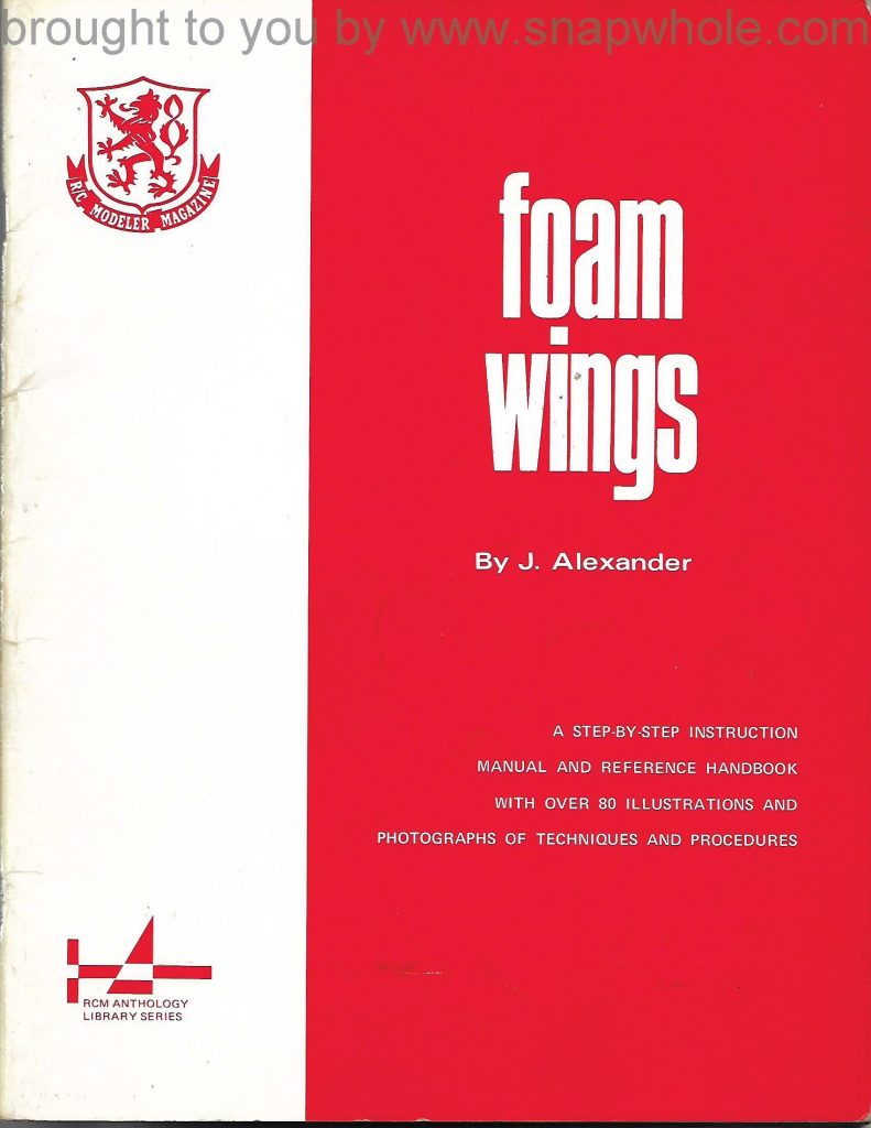 RCM Anthology Library - Foam Wings 1971