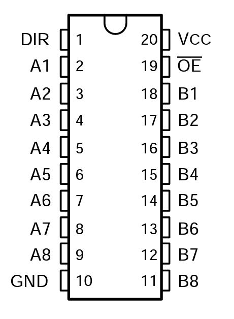 Datasheet - SN54LS245 - Octal Buss Transceivers